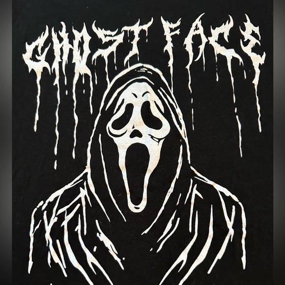 Black, Scream, Ghostface, graphic T-shirt - Picture 2 of 3